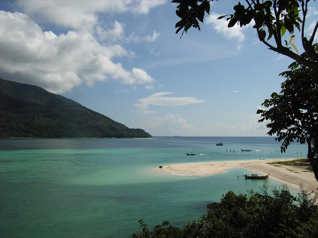 泰国海滩与海岸