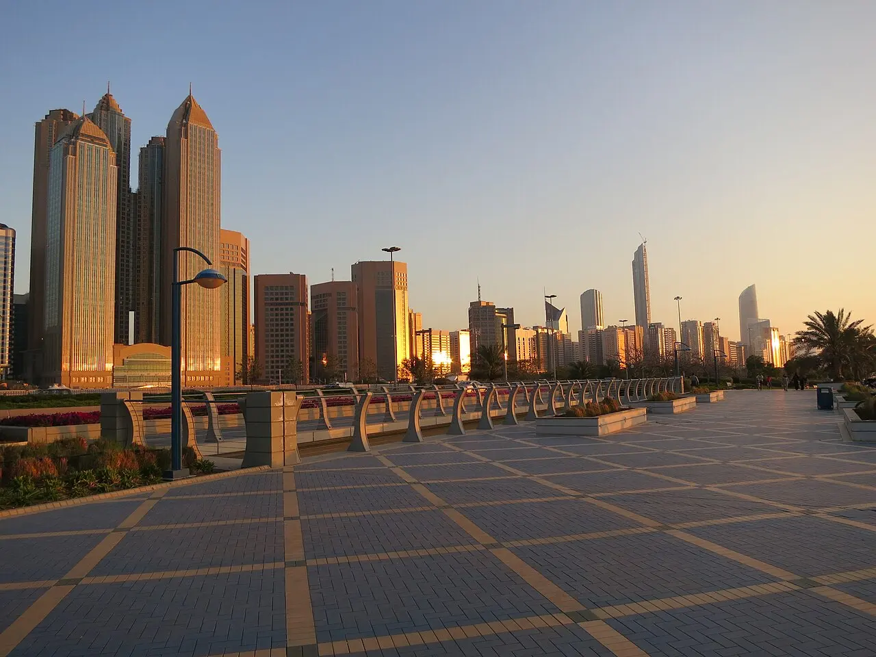 迪拜，阿联酋城市景观